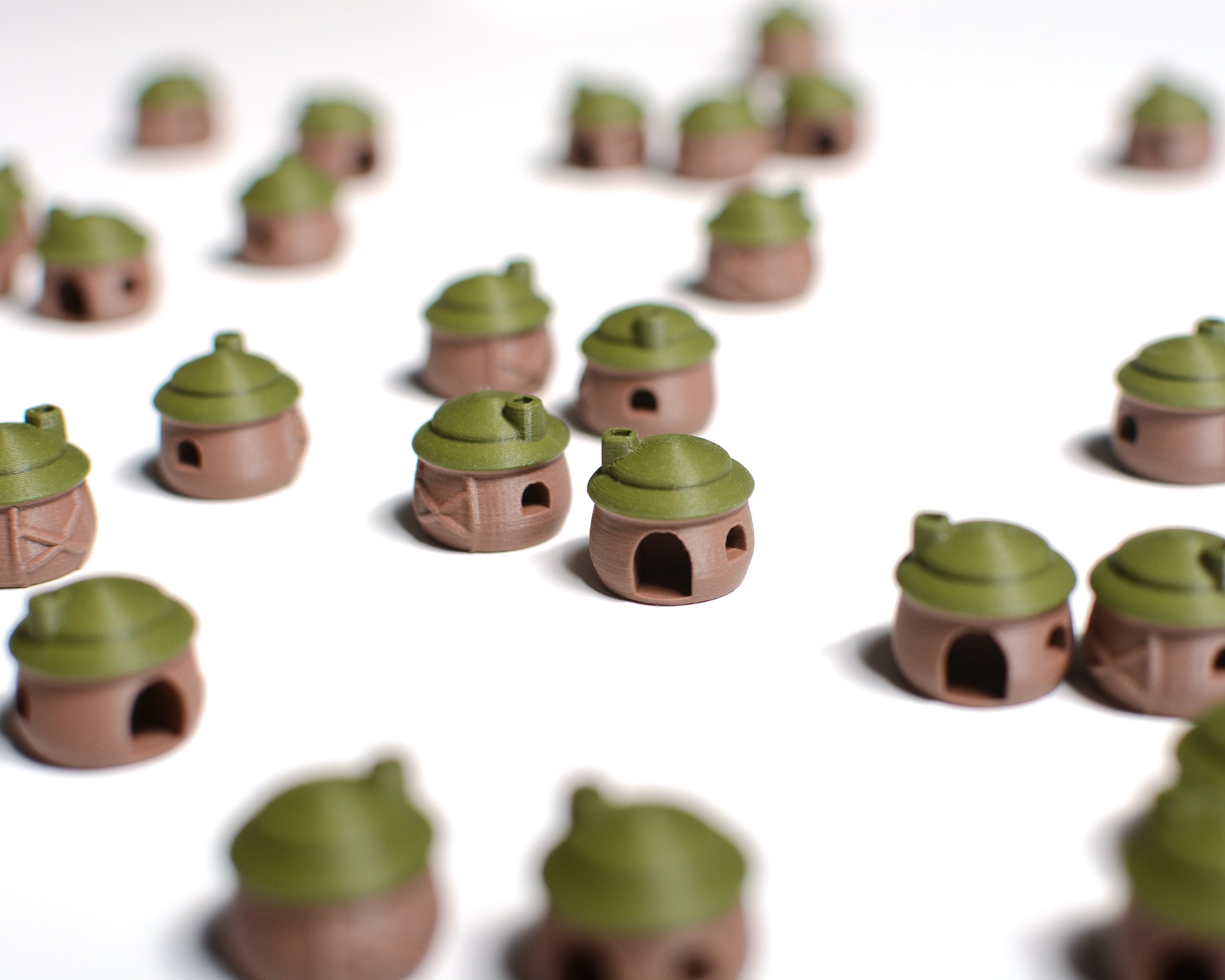 Szellemek Szigete | Dahan kunyhók | Token készlet – 36 db