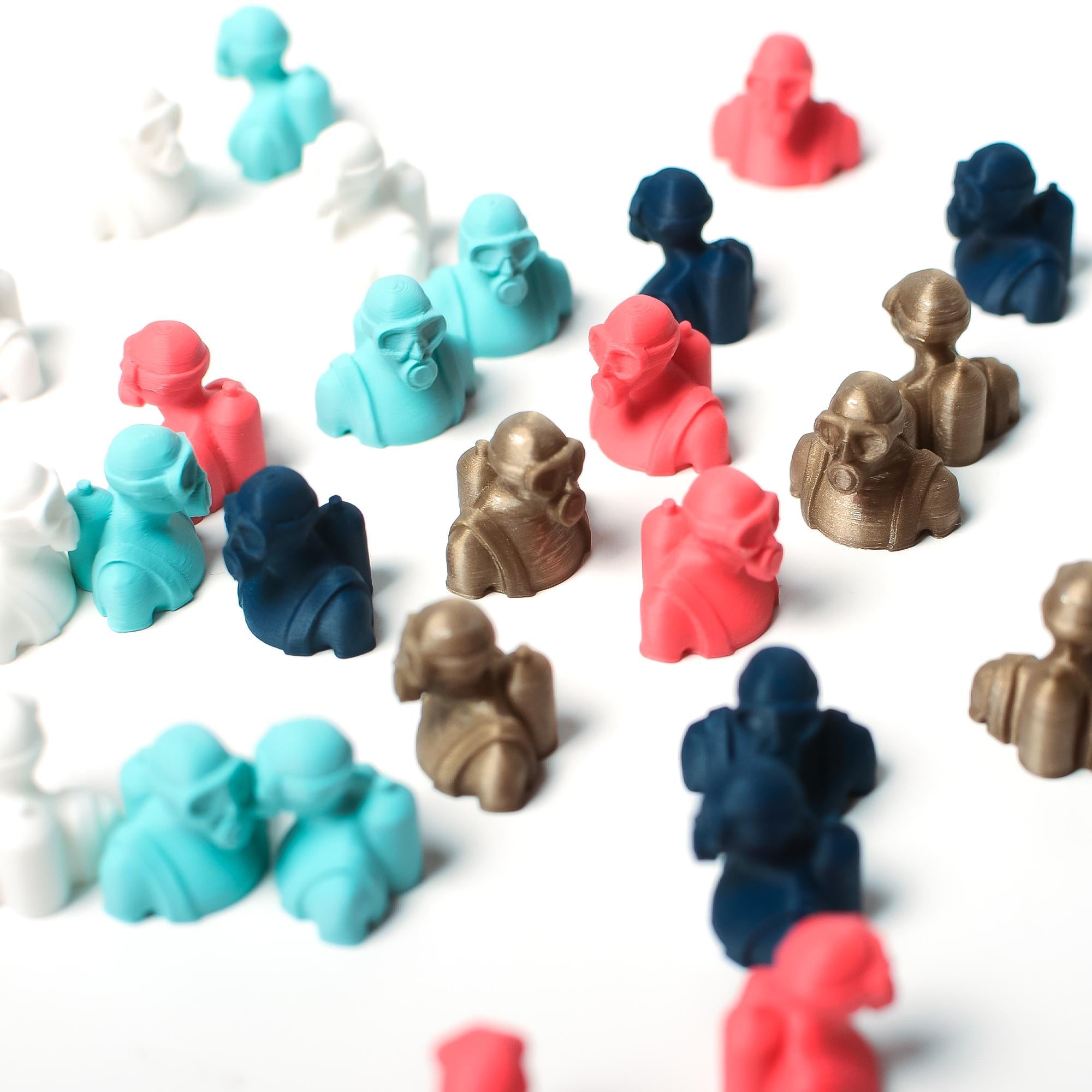 Mélytáv – Játékrendező + Korall alakú nyersanyag tartók és kiegészítő készlet