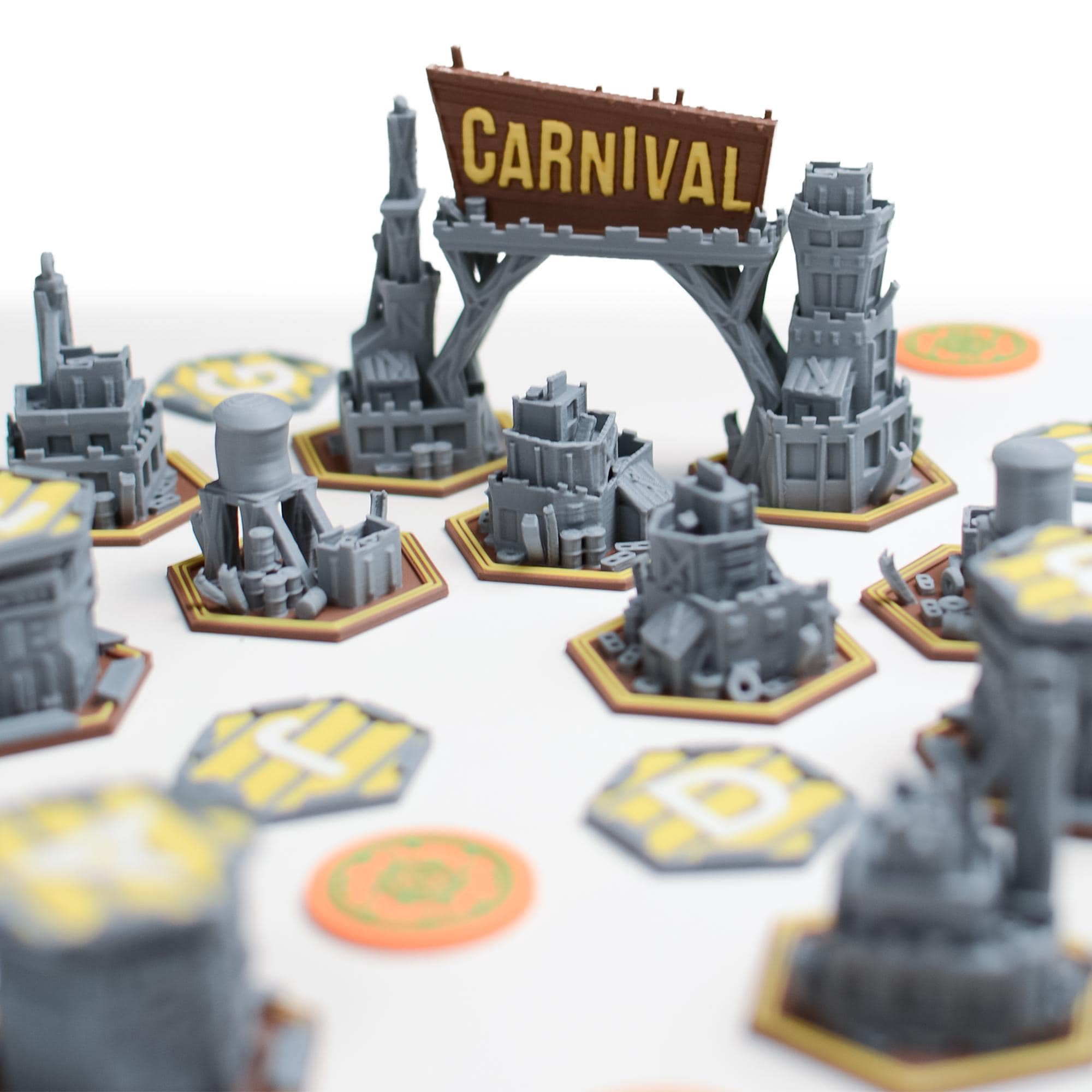 Thunder Road: Carnival of Chaos – Terep- és token szett