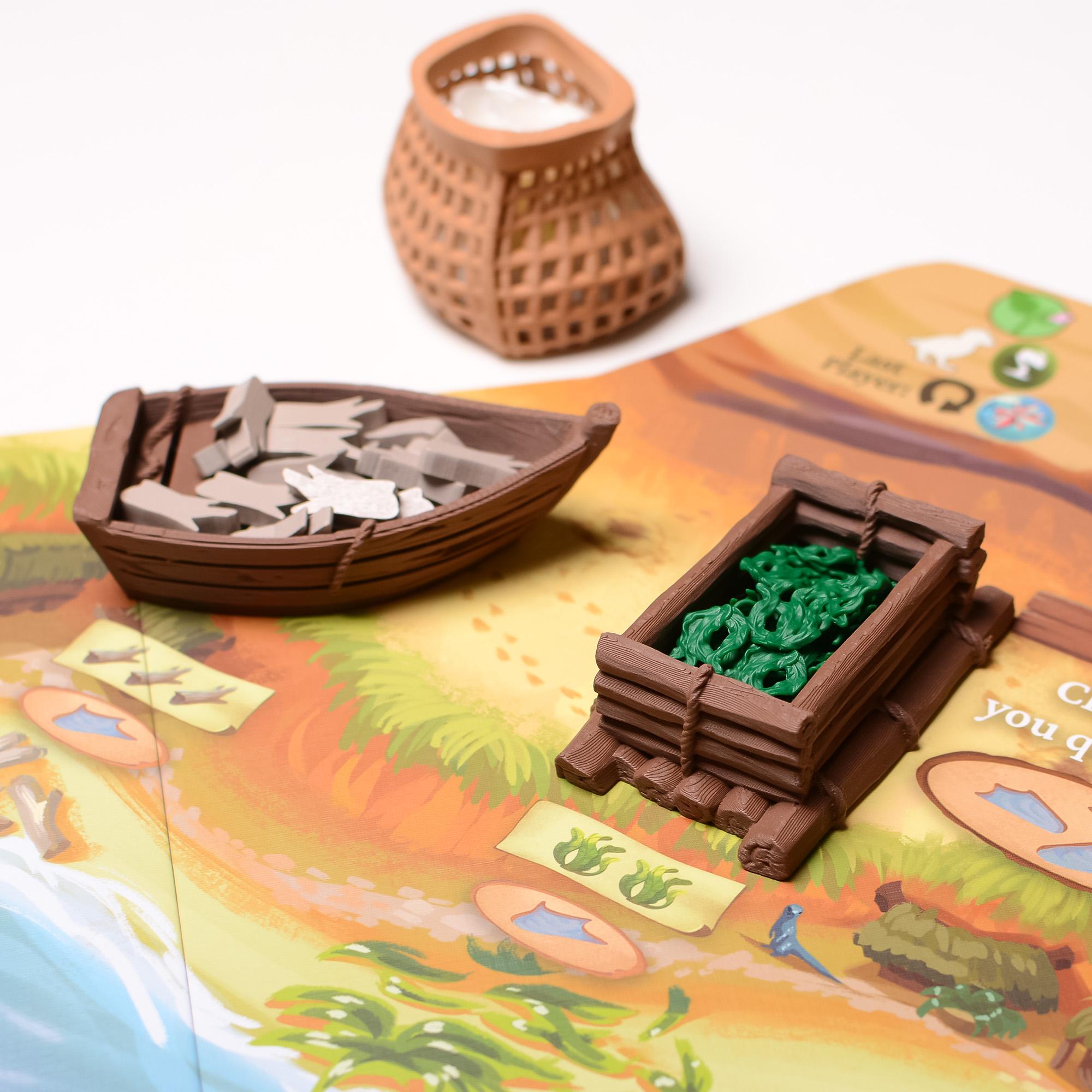 Everdell – Örökpart erőforrás- és token tartó szett | 6 db