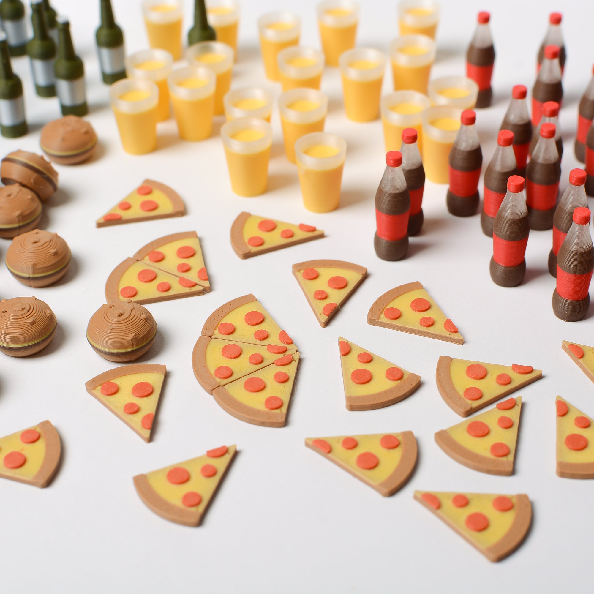 Food Chain Magnate étel tokenek (200 db)