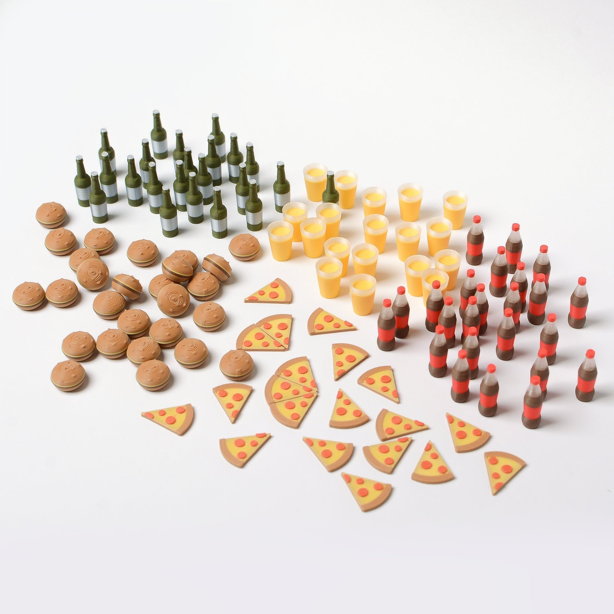Food Chain Magnate étel tokenek (200 db)
