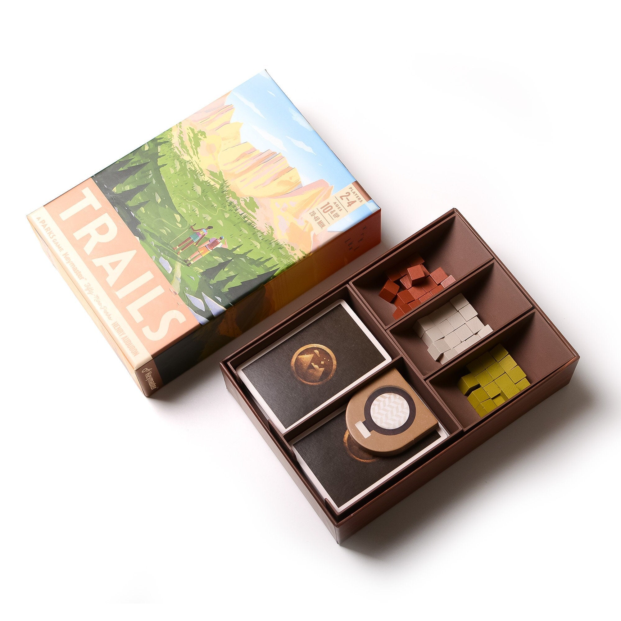 Trails társasjáték insert és rendező doboz token frissítésekkel